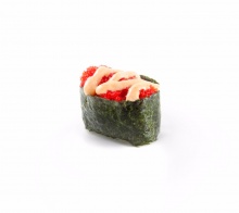 Острые суши тобико