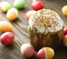 Мини-кулич (освещенный)